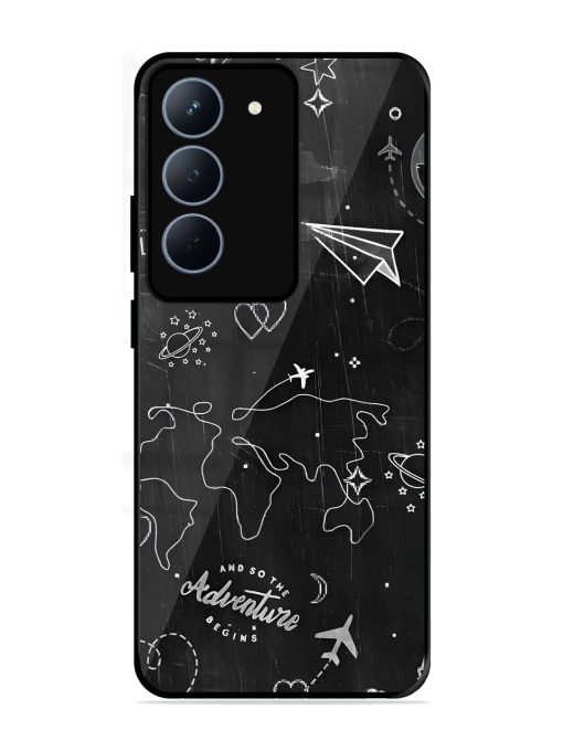 Wanderlust Sketchbook Glossy Soft Edge Case for Realme P3X (5G)