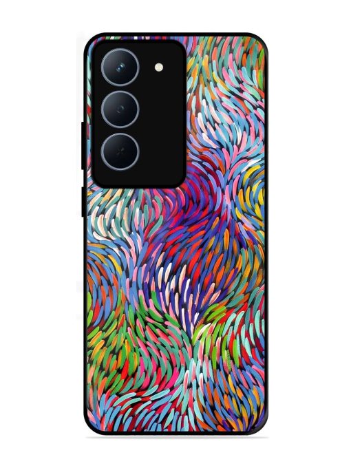 Vibrant Waves Glossy Soft Edge Case for Realme P3X (5G)
