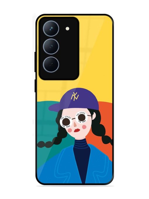 Starry-Eyed Girl Glossy Soft Edge Case for Realme P3X (5G)