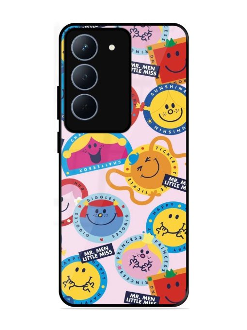 Whimsical Mr. Men & Little Miss Glossy Soft Edge Case for Realme P3X (5G)