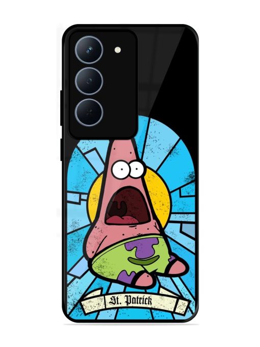 St. Patrick'S Day Stained Glass Patrick Star Glossy Soft Edge Case for Realme P3X (5G)