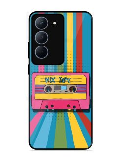 Retro Cassette Tapes Glossy Soft Edge Case for Realme P3X (5G)