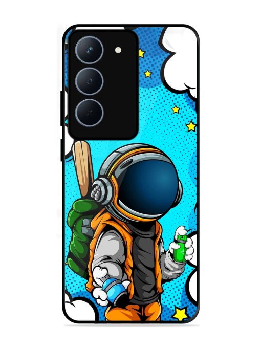 Space Graffiti Artist Glossy Soft Edge Case for Realme P3X (5G)