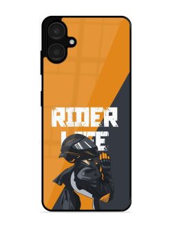 Ride Never Ends Glossy Soft Edge Case for Samsung Galaxy A06