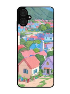 Pastel Paradise Glossy Soft Edge Case for Samsung Galaxy A06