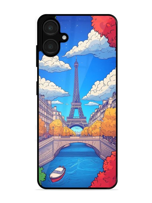 Parisian Panorama Glossy Soft Edge Case for Samsung Galaxy A06