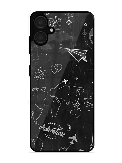 Wanderlust Sketchbook Glossy Soft Edge Case for Samsung Galaxy A06