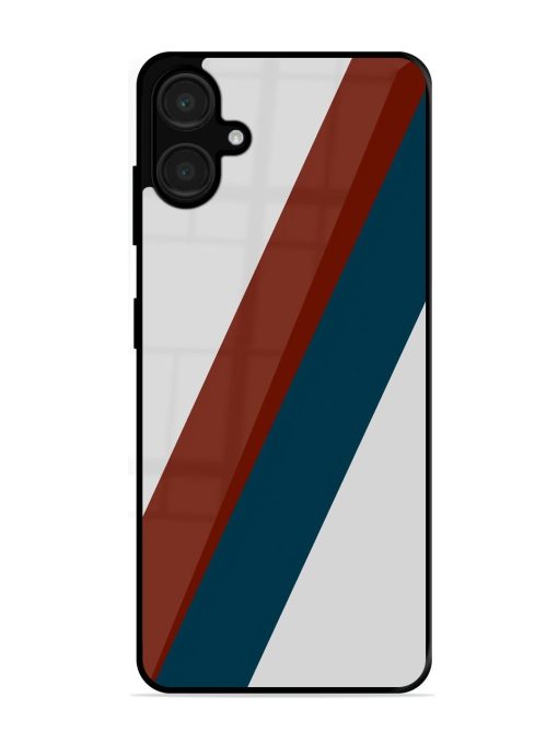Slanted Stripes Glossy Soft Edge Case for Samsung Galaxy A06