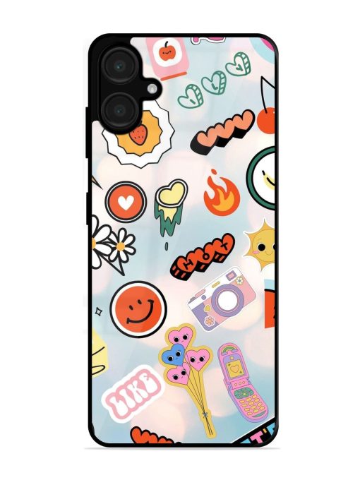 Cheerful Glossy Soft Edge Case for Samsung Galaxy A06