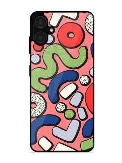 Groovy Geometric Shapes Glossy Soft Edge Case for Samsung Galaxy A06