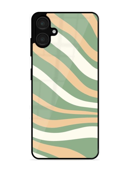 Wavy Pastel Paradise Glossy Soft Edge Case for Samsung Galaxy A06