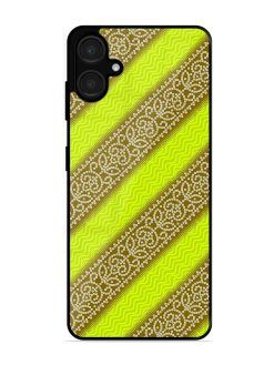 Golden Bandana Bliss Glossy Soft Edge Case for Samsung Galaxy A06