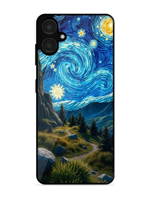Starry Night In The Shire Glossy Soft Edge Case for Samsung Galaxy A06
