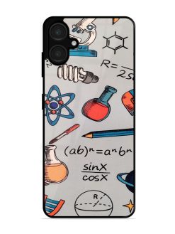 Science Doodle Delight Glossy Soft Edge Case for Samsung Galaxy A06