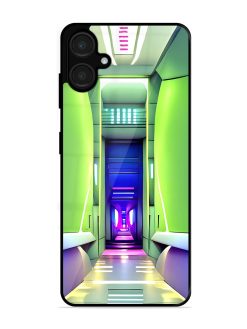Neon Corridor Glossy Soft Edge Case for Samsung Galaxy A06