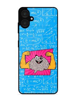 Brainy And Strong Glossy Soft Edge Case for Samsung Galaxy A06
