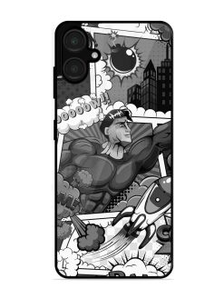 Comic Book Chaos Glossy Soft Edge Case for Samsung Galaxy A06