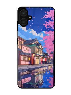 Tranquil Reflections Glossy Soft Edge Case for Samsung Galaxy A06
