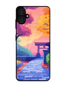 Autumnal Serenity Glossy Soft Edge Case for Samsung Galaxy A06