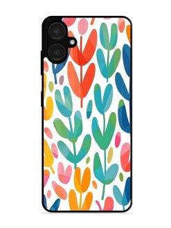 Rainbow Of Blooms Glossy Soft Edge Case for Samsung Galaxy A06