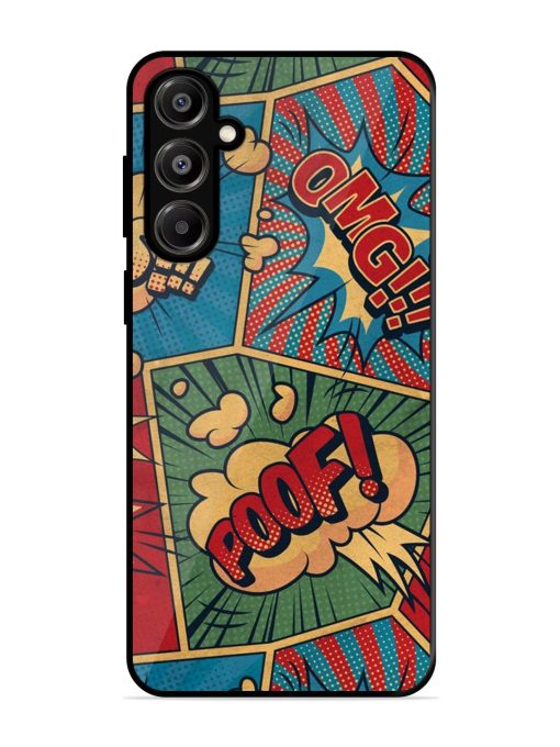 Comic Book Chaos Glossy Soft Edge Case for Samsung Galaxy A16 (5G)