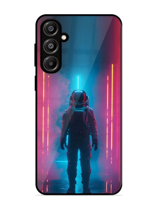 Neon Astronaut Glossy Soft Edge Case for Samsung Galaxy A16 (5G)