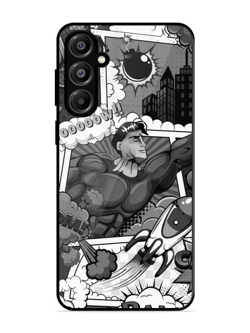 Comic Book Chaos Glossy Soft Edge Case for Samsung Galaxy A16 (5G)