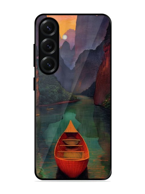 Serene Passage Glossy Soft Edge Case for Samsung Galaxy S25 (5G)