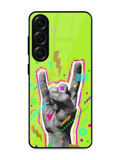 Neon Rock Glossy Soft Edge Case for Samsung Galaxy S25 (5G)