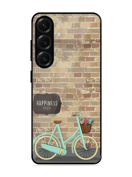 Pedaling Towards Happiness Glossy Soft Edge Case for Samsung Galaxy S25 (5G)
