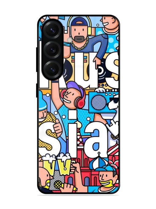 Russian Vibes Glossy Soft Edge Case for Samsung Galaxy S25 (5G)