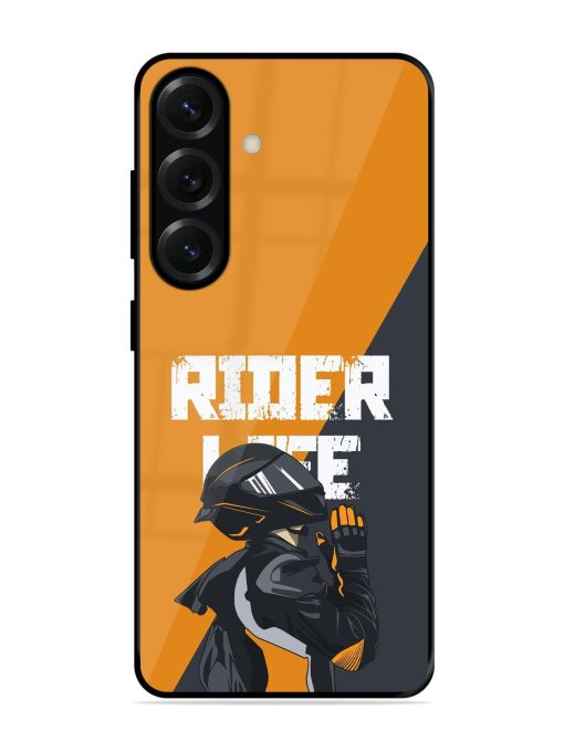Ride Never Ends Glossy Soft Edge Case for Samsung Galaxy S25 (5G)