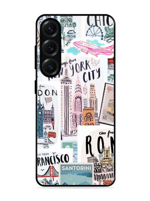 Travelogue Glossy Soft Edge Case for Samsung Galaxy S25 (5G)