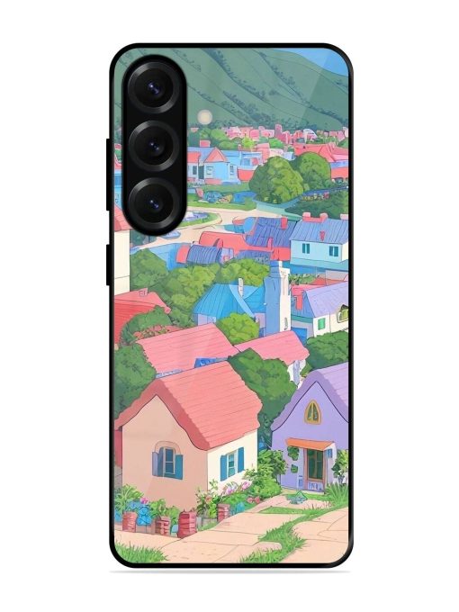 Pastel Paradise Glossy Soft Edge Case for Samsung Galaxy S25 (5G)
