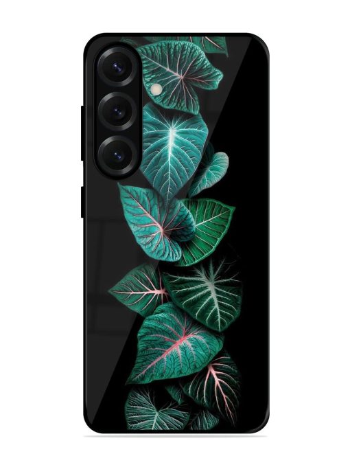 Emerald Elegance Glossy Soft Edge Case for Samsung Galaxy S25 (5G)