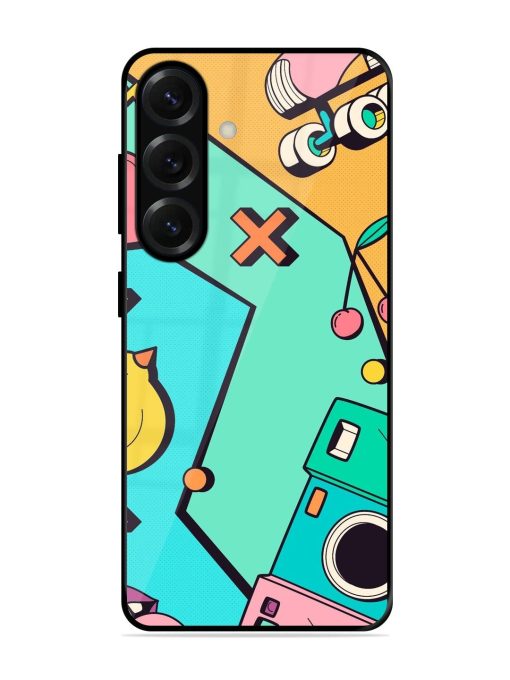 Retro Remix Glossy Soft Edge Case for Samsung Galaxy S25 (5G)