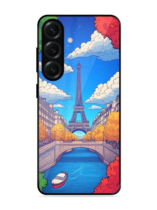 Parisian Panorama Glossy Soft Edge Case for Samsung Galaxy S25 (5G)