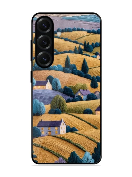 Rolling Hilltop Haven Glossy Soft Edge Case for Samsung Galaxy S25 (5G)