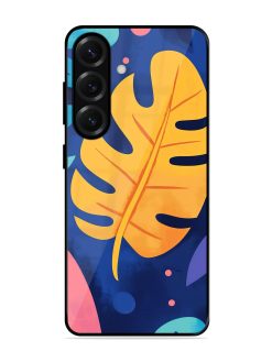 Tropical Tapestry Glossy Soft Edge Case for Samsung Galaxy S25 (5G)