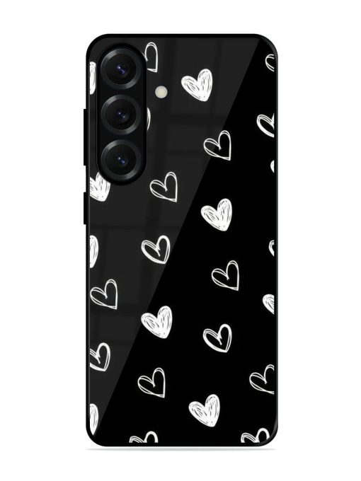 Scattered Hearts Glossy Soft Edge Case for Samsung Galaxy S25 (5G)