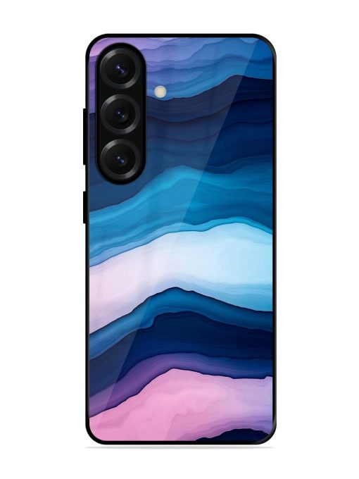 Oceanic Layers Glossy Soft Edge Case for Samsung Galaxy S25 (5G)