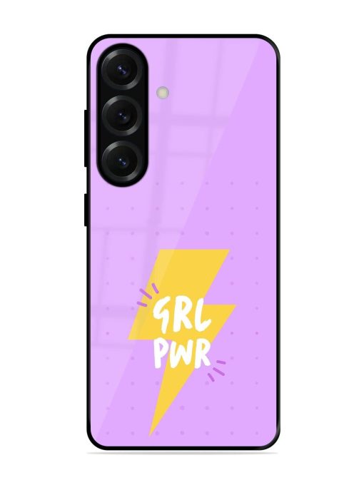 Girl Power Spark Glossy Soft Edge Case for Samsung Galaxy S25 (5G)