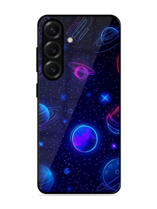Neon Cosmos Glossy Soft Edge Case for Samsung Galaxy S25 (5G)
