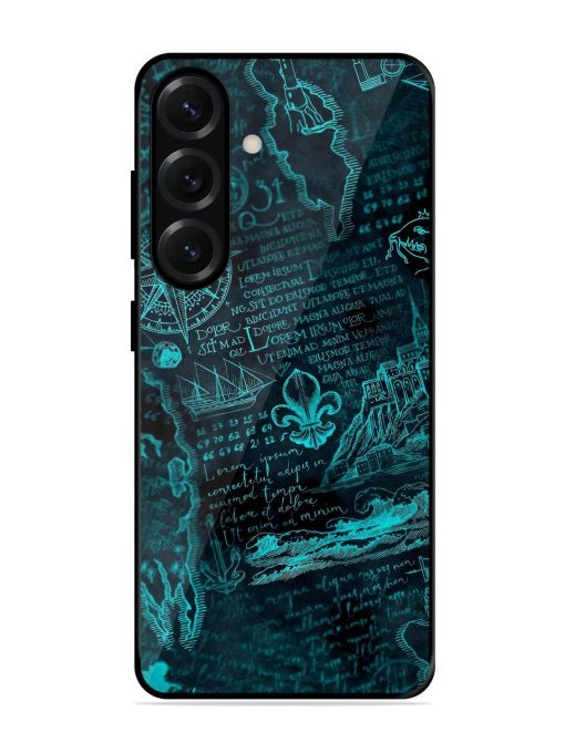 Nautical Notebook Glossy Soft Edge Case for Samsung Galaxy S25 (5G)