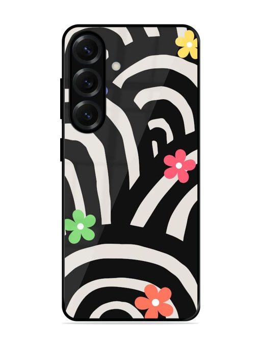 Rainbow Arcs Glossy Soft Edge Case for Samsung Galaxy S25 (5G)