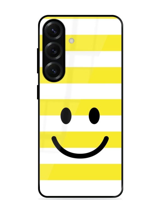Smiling Stripes Glossy Soft Edge Case for Samsung Galaxy S25 (5G)