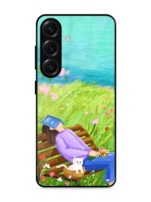 Seat Alone Glossy Soft Edge Case for Samsung Galaxy S25 (5G)