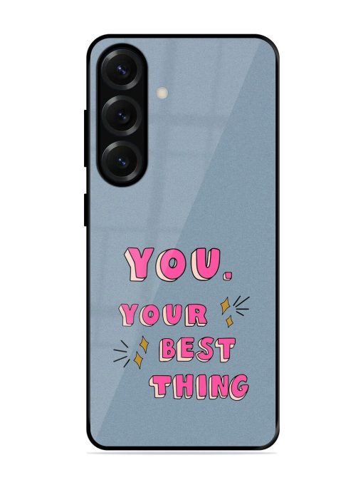 Self-Love Sparkles Glossy Soft Edge Case for Samsung Galaxy S25 (5G)