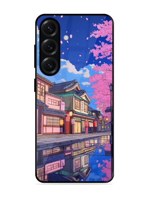 Tranquil Reflections Glossy Soft Edge Case for Samsung Galaxy S25 (5G)