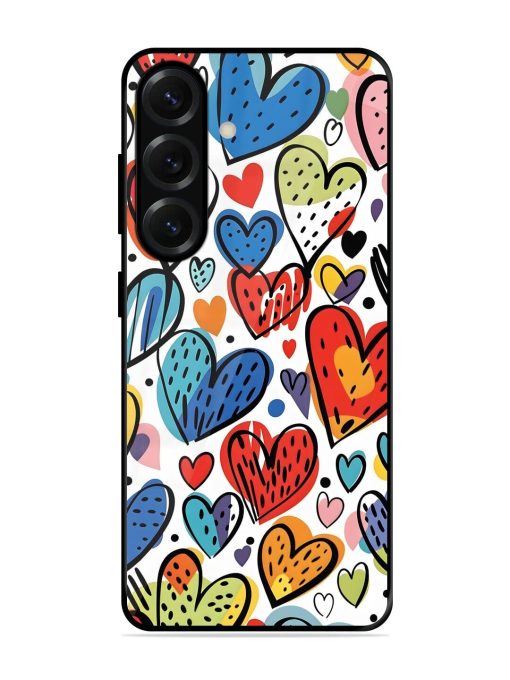 Heartfelt Harmony Glossy Soft Edge Case for Samsung Galaxy S25 (5G)